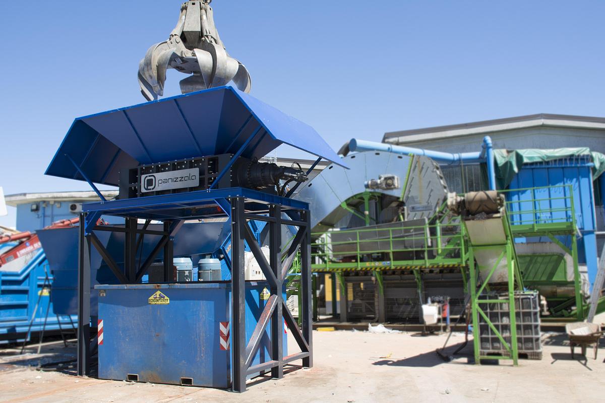 Panizzolo PZ H 1300 Twin-shaft Shredder