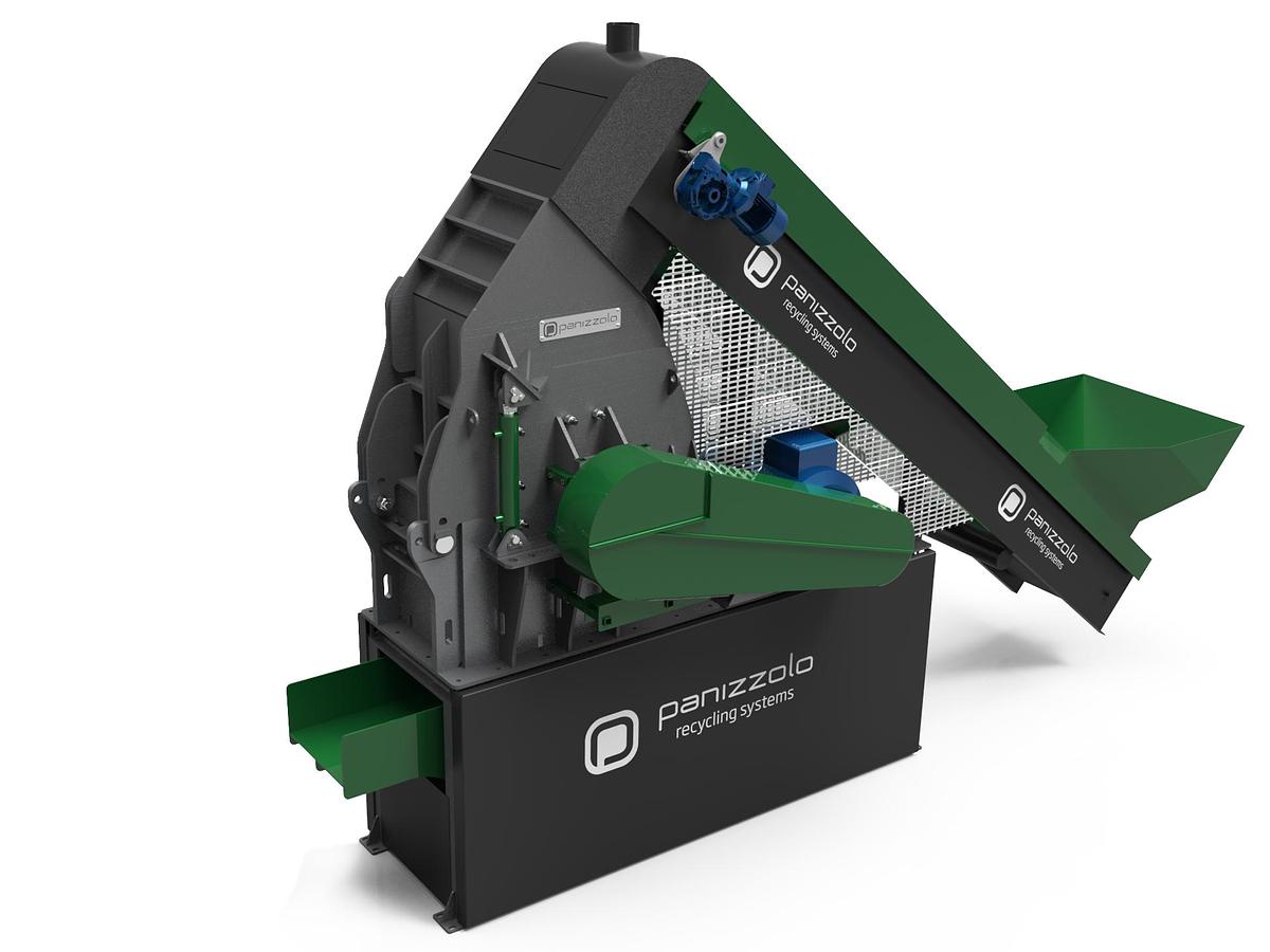 Panizzolo 400 Industry Pre-refining Hammer Mill