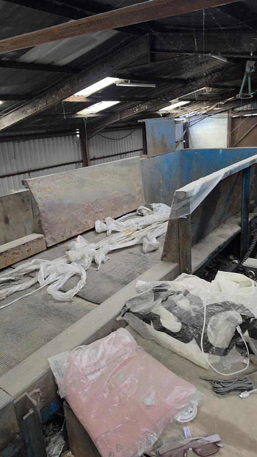 Used Picking Station  with twin ran baler