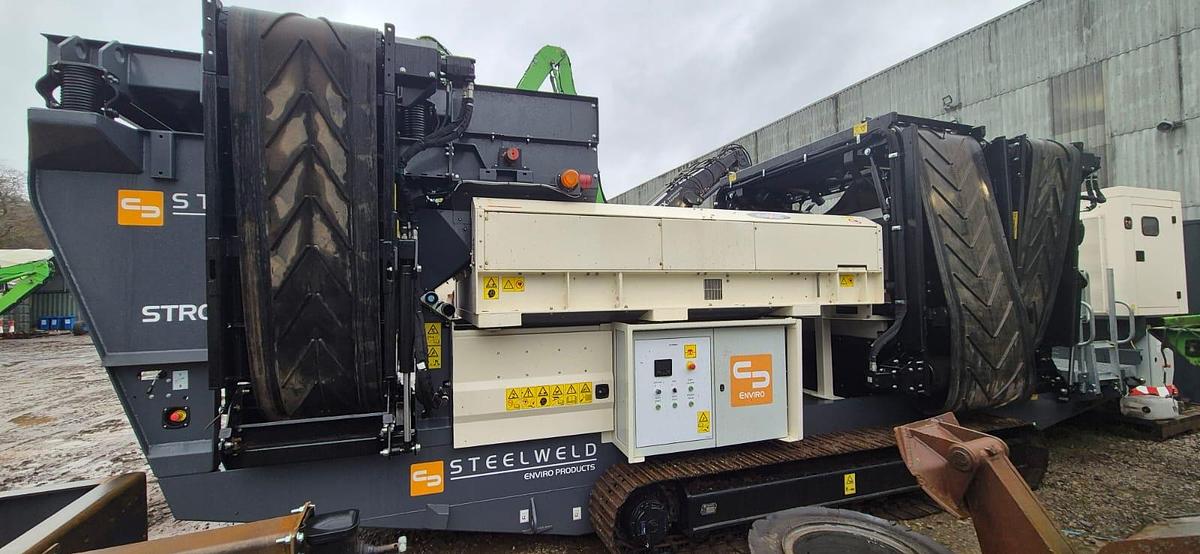 Used Steelweld Strobe ECS 2000 Mobile Eddy Current Seperator