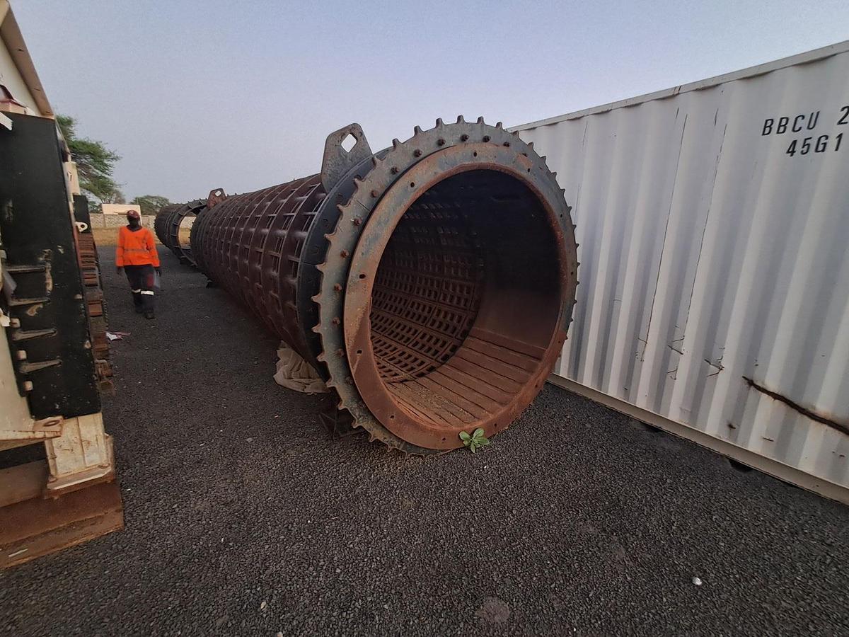 Used 2019 Terex MDS M820 Tracked Trommel Screen Screener