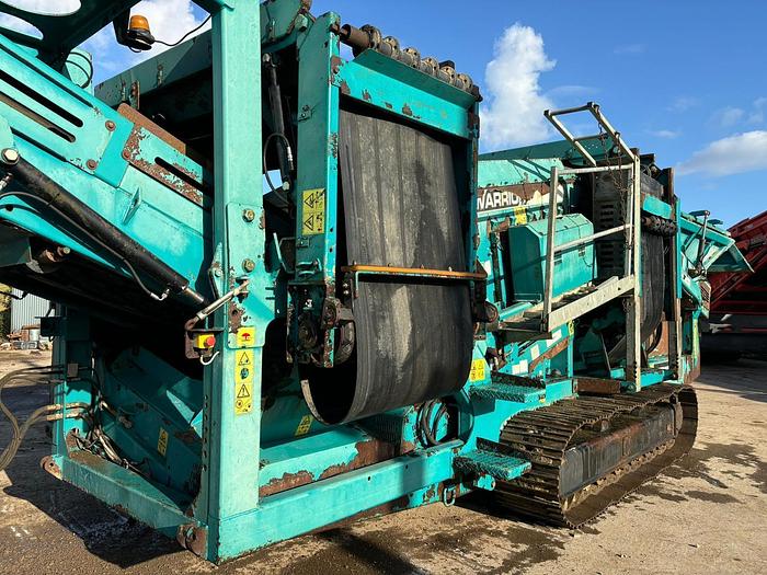 Used 2007 Powerscreen Warrior 1400 Scalping Screen