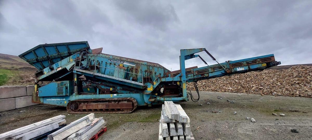 Used 2012 Powerscreen Power Shredder 1800