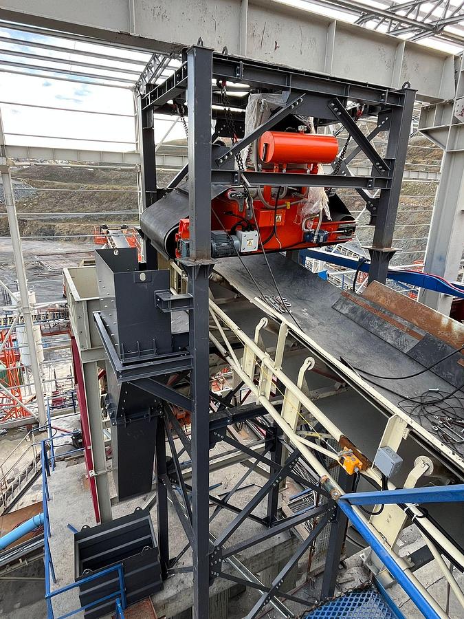 2026 BAS EMBS-C-100 Electromagnetic Overband Metal Separator