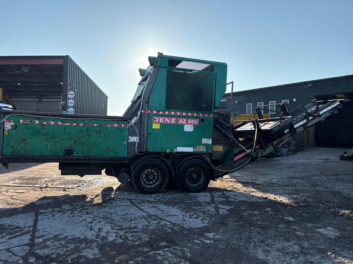 Used Jenz AZ 660 Wood Chipper Shredder