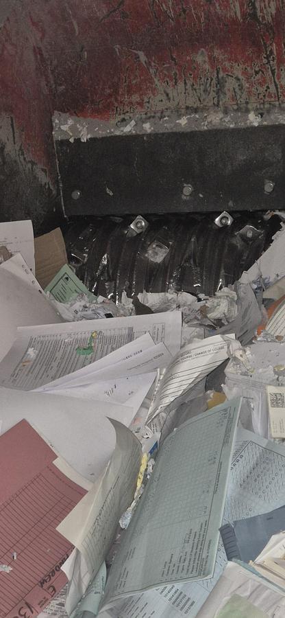 Used 2010 Lindner Shredding and baling line