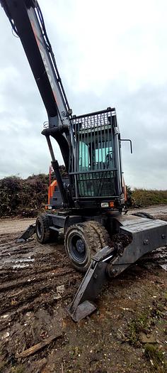 Used 2011 Terex Atlas 230MH with waste grab