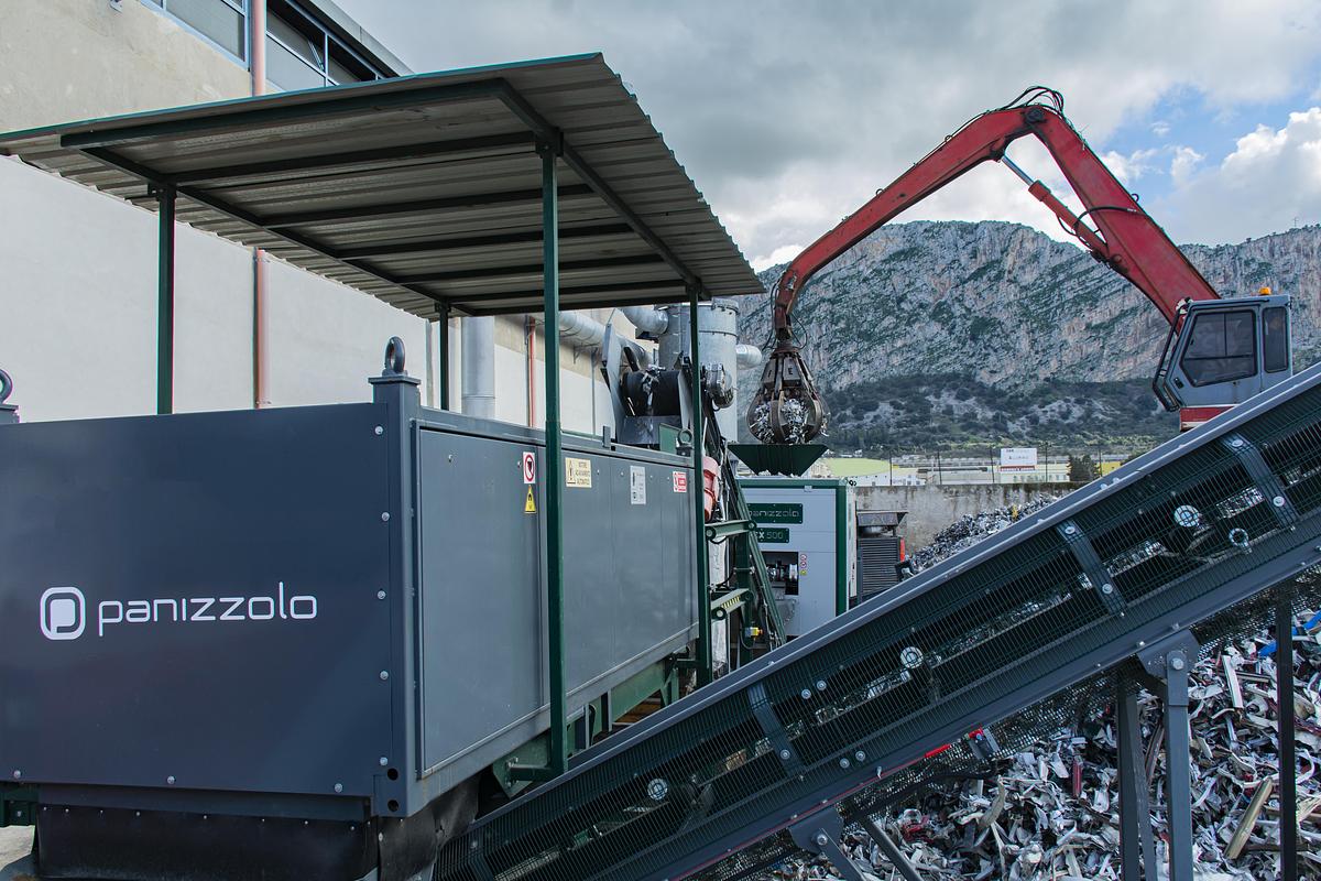 Panizzolo Flex 500 Flex Mobile Drum Hammer Mill