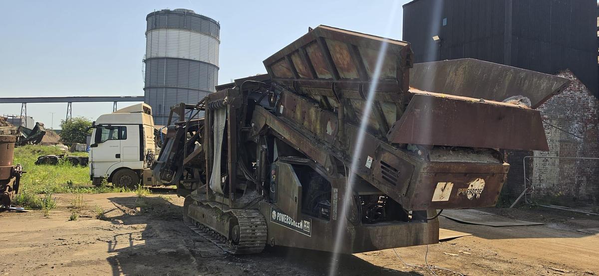 Used Powerscreen Warrior 1400 Tracked Screen Screener