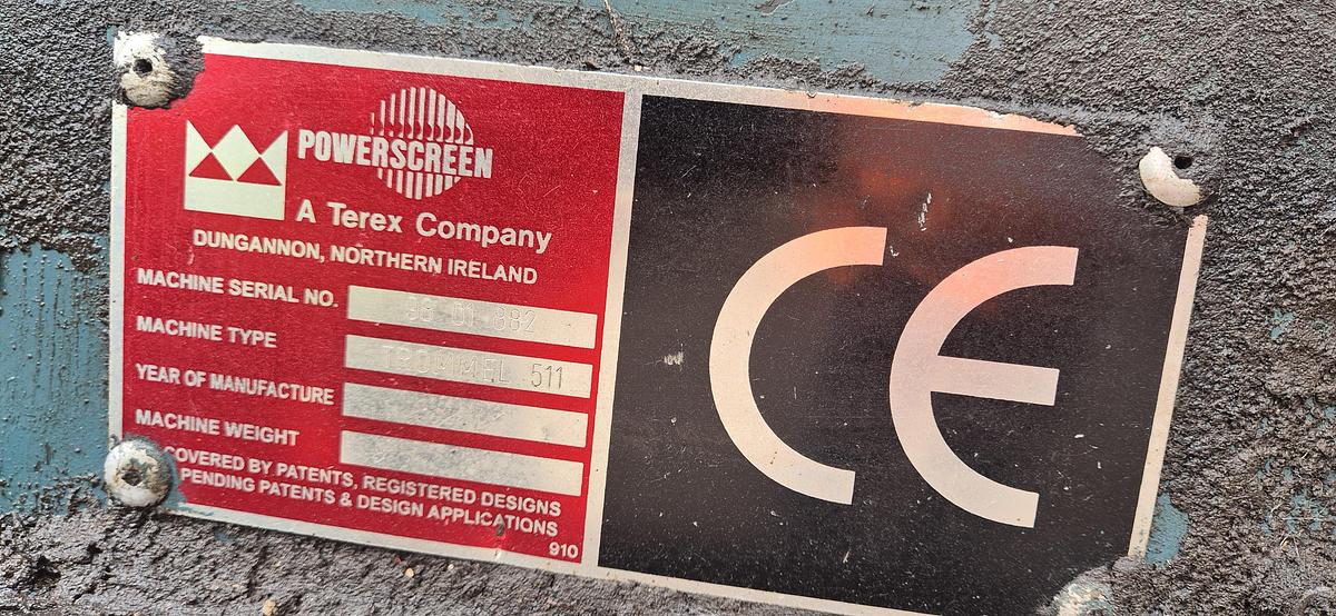 Used Powerscreen  Trommel 511