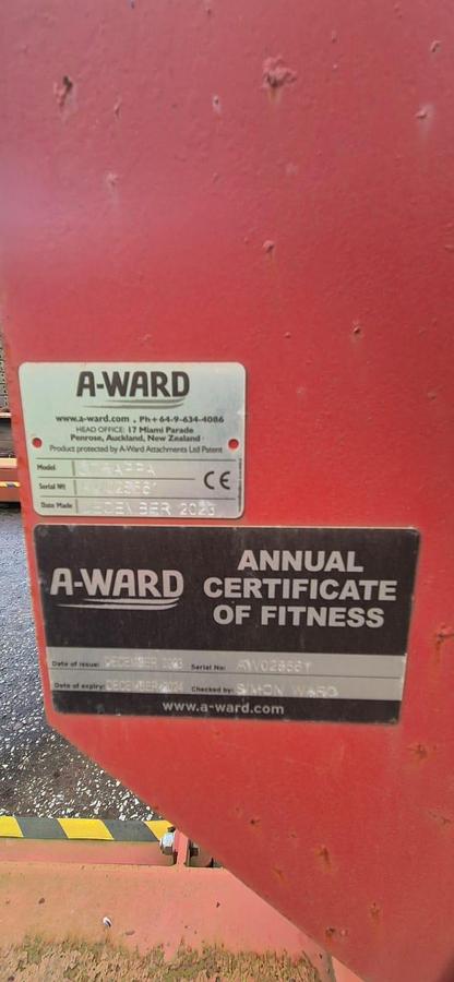 Used Container Tilter