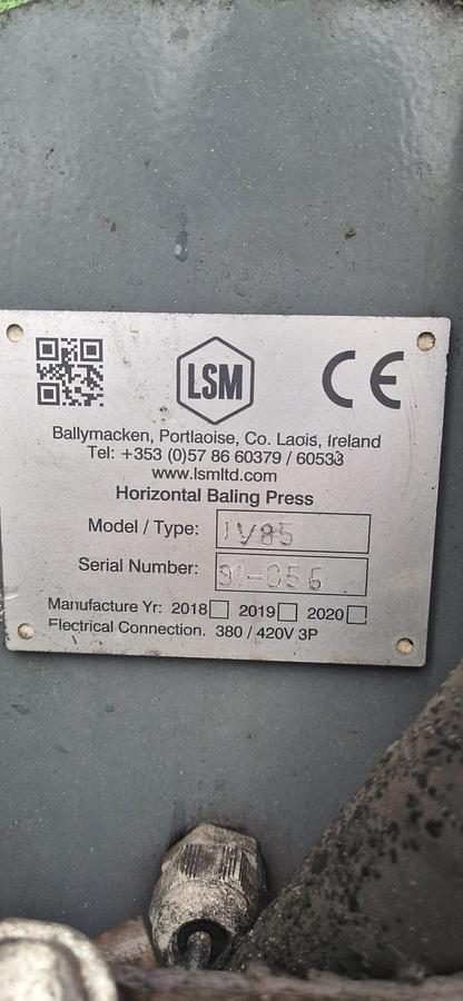 Used 2020 LSM  Tyre Baler