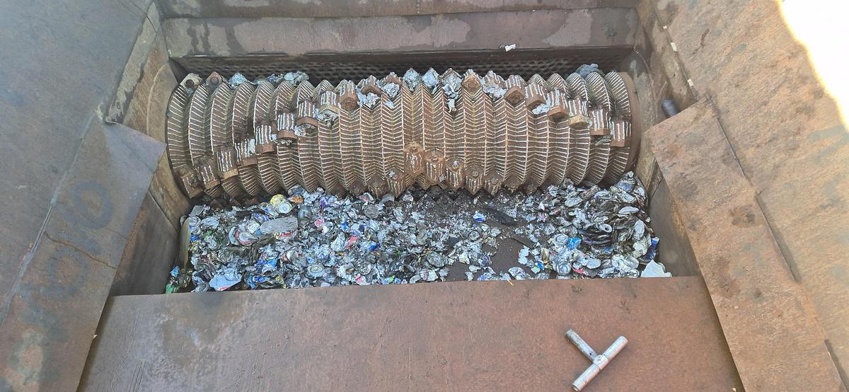 Used 2020 Mobile Twin Shaft Shredder