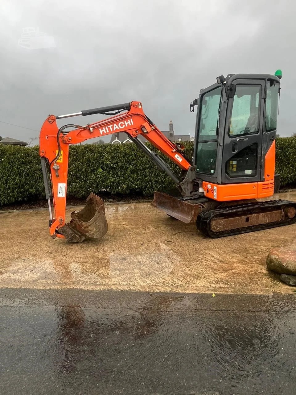 Used 2017 Hitachi ZX26U-5A CR Mini Excavator 