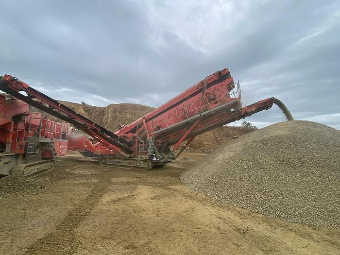 Used 2018 Terex Finlay 694+ Portable Inclined Screen Screener