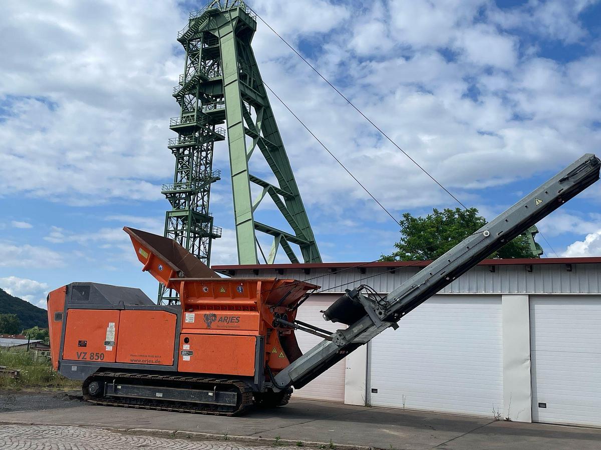 Used 2020 Arjes VZ 850 Twin-Shaft Slow-Speed Shredder