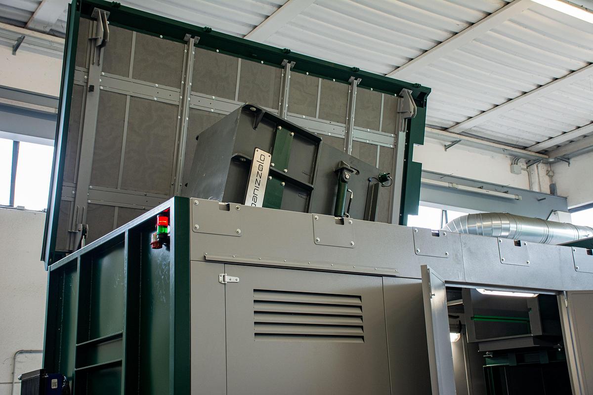 Panizzolo Flex 800 Mobile Drum Hammer Mill