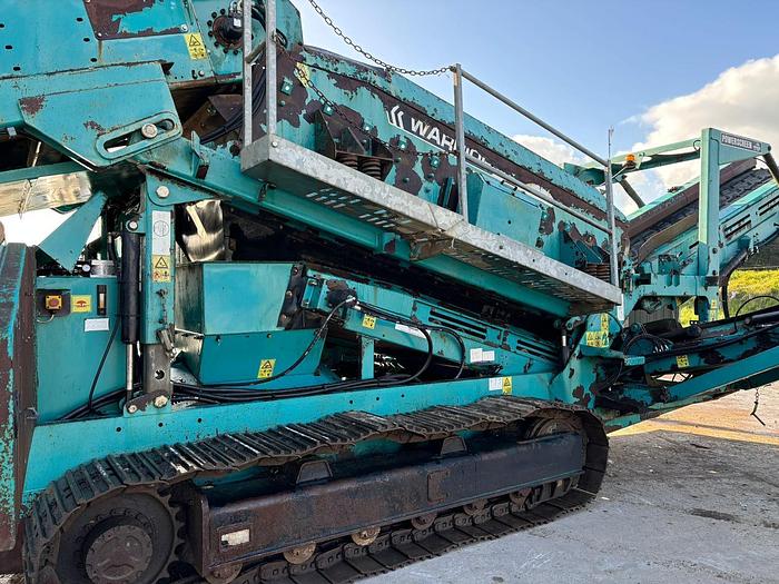 Used 2007 Powerscreen Warrior 1400 Scalping Screen