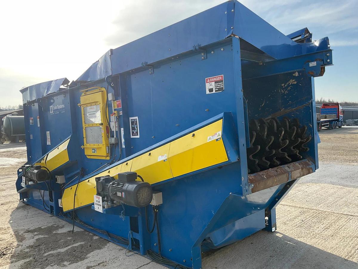 Used Bollegraff HBGT Starscreen Screener And Conveyor System 