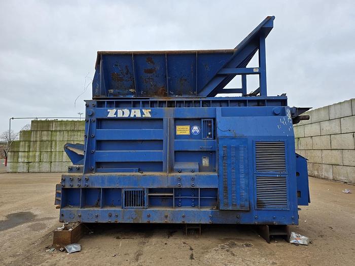 Used 2008 ZDAS CNS 400 K Mobile Container Scrap Shear Shears