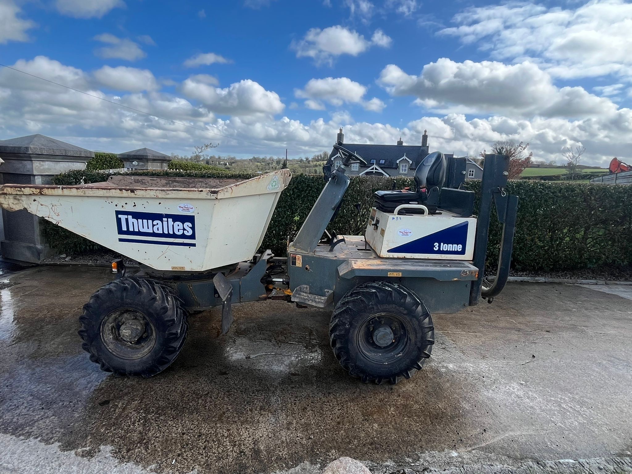 Used 2019 Thwaites 3 Tonne Dumper Truck