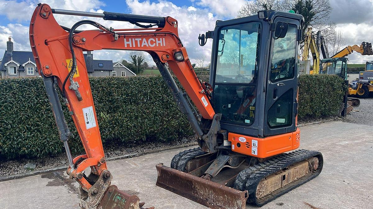 Used 2017 Hitachi ZX26-U-5A Excavator