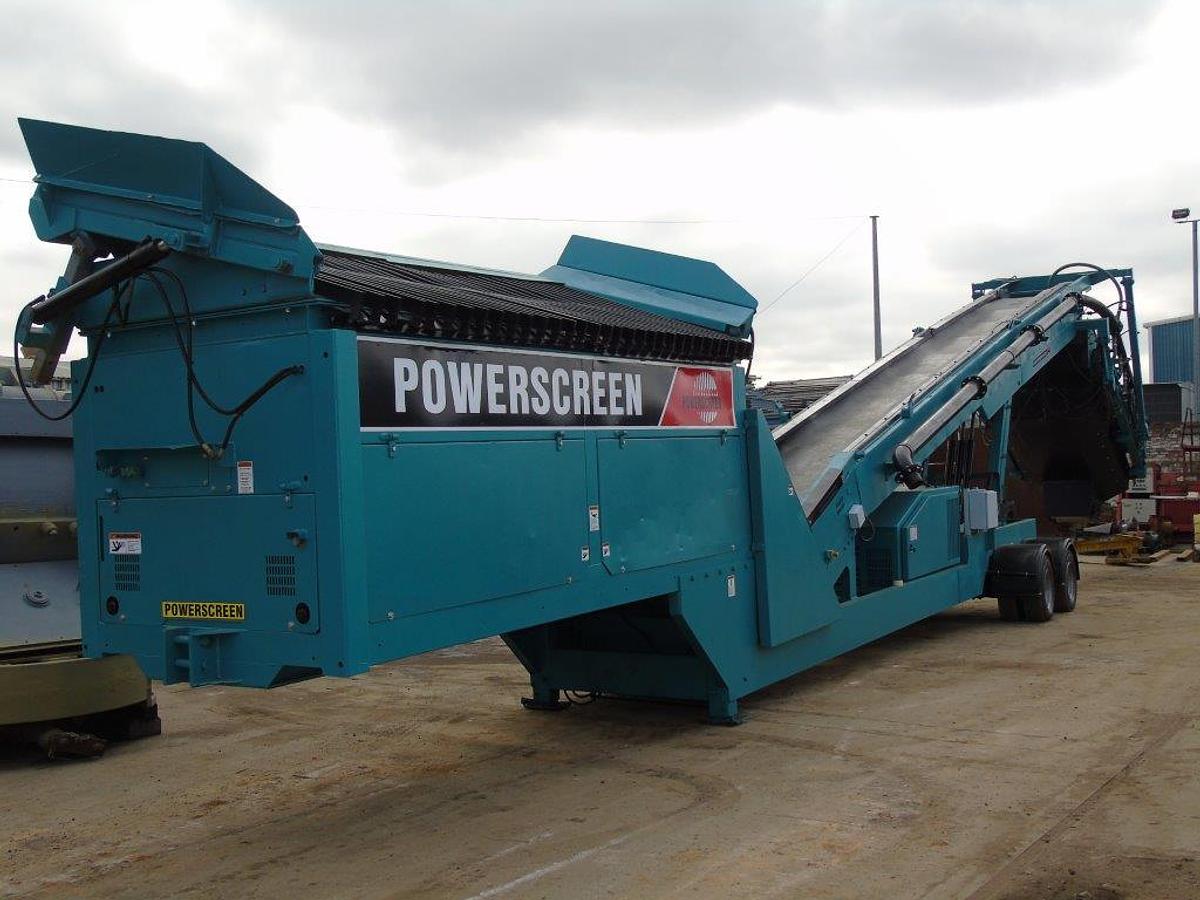 Used 2012 Powerscreen Commander 1400 Mobile Rinser