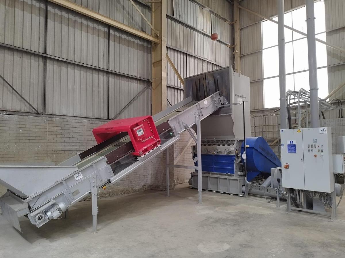 Used 2022 Amis GSH 800/1600 Plastics Granulator Plant 