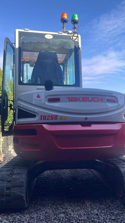 Used 2020 Takeuchi TB260 Compact Excavator