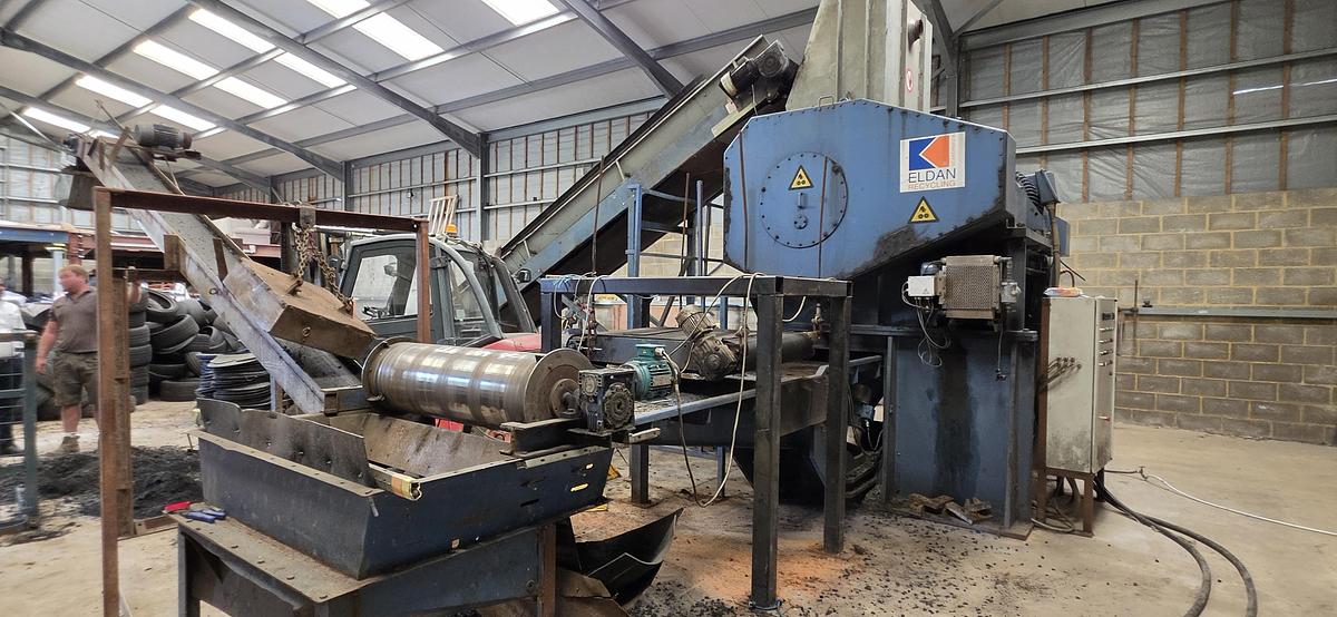 Used 2005 Eldan HR122T Heavy Duty Industrial Rasper