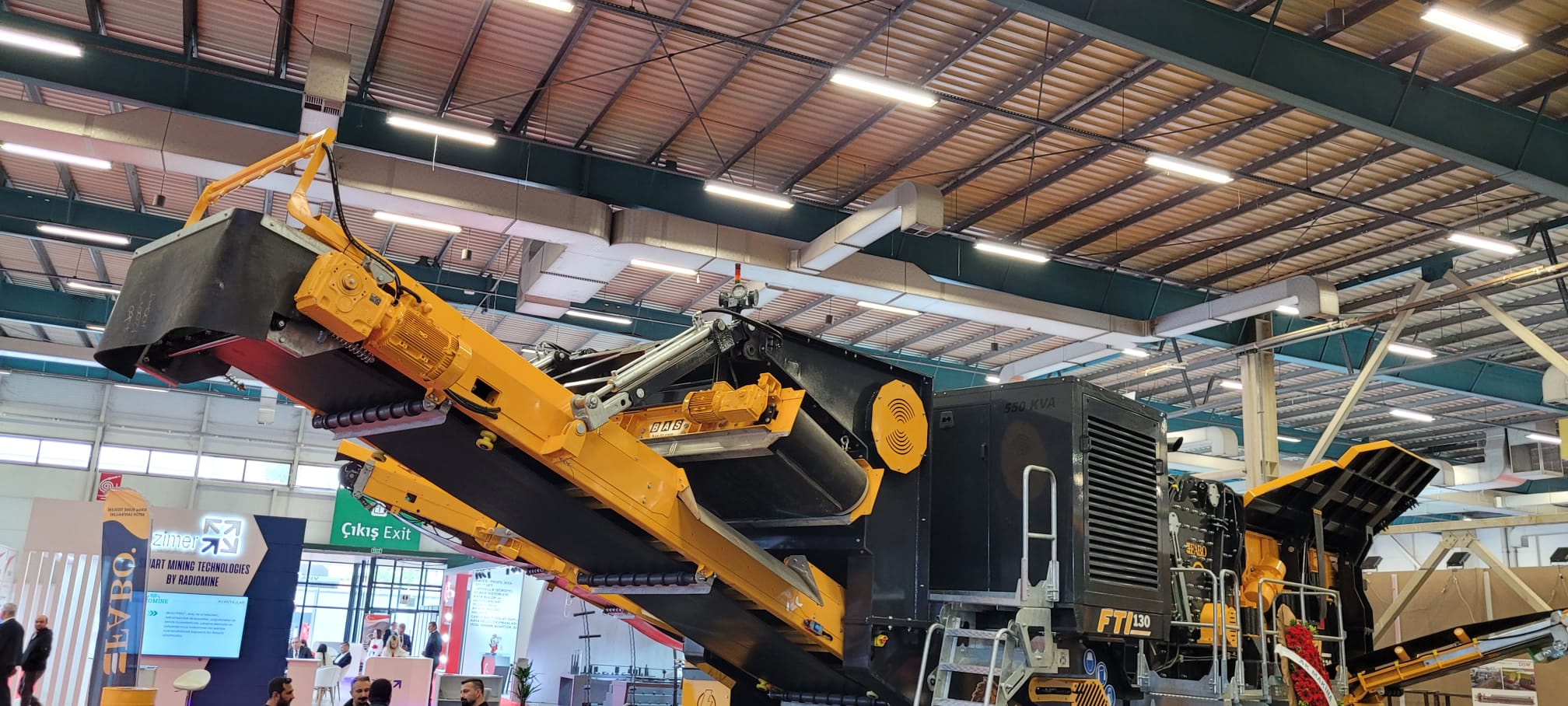 Used 2026 BAS MBS-M-1000 Permanent Magnetic Over-Band Ferrous Metal Separator