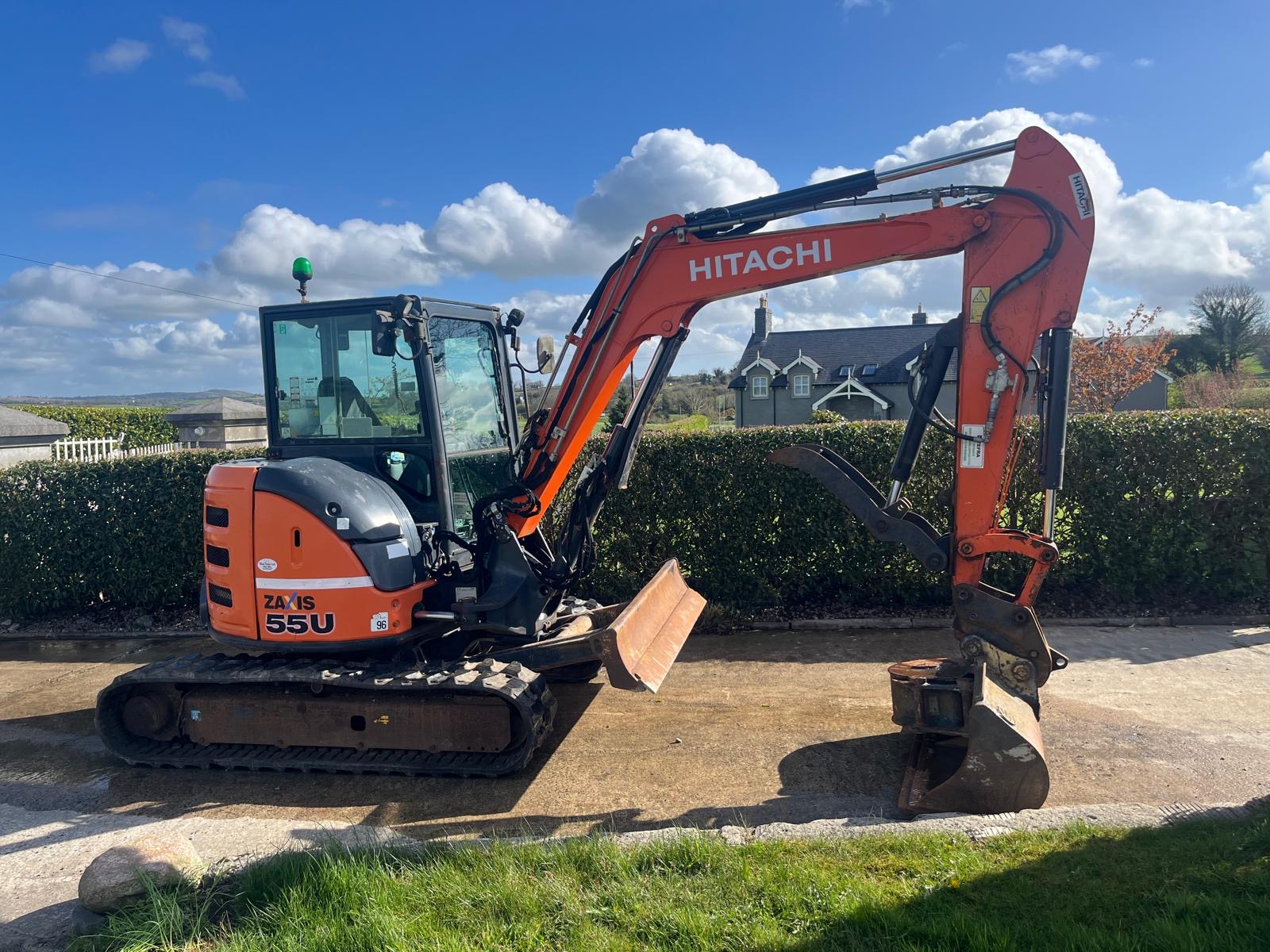 Used 2018 Hitachi ZC 55-U-5 Excavator