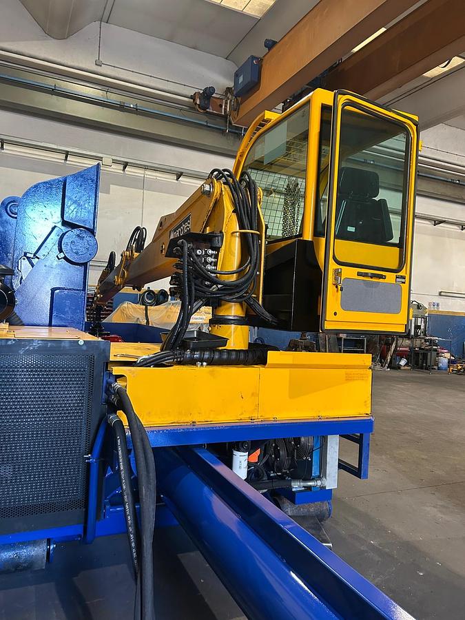 Used Ecotecnica S 5250-G Scrap Metal Baling Press