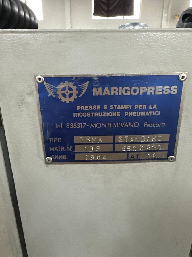 Used Tyre Retreading PCR & TBR Presses Full Plant