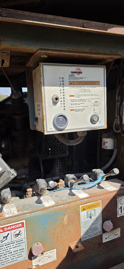 Used Powerscreen Warrior 1400 Tracked Screen Screener