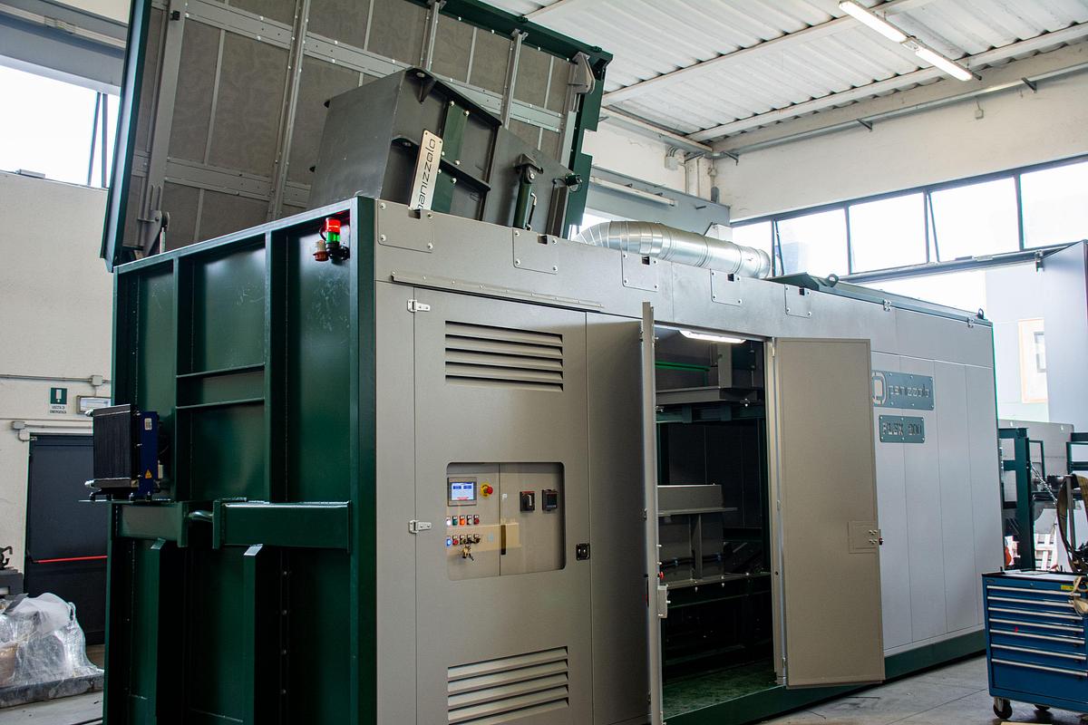 Panizzolo Flex 800 Mobile Drum Hammer Mill