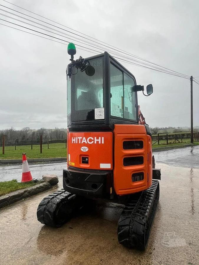 Used 2017 Hitachi ZX26U-5A CR Mini Excavator 