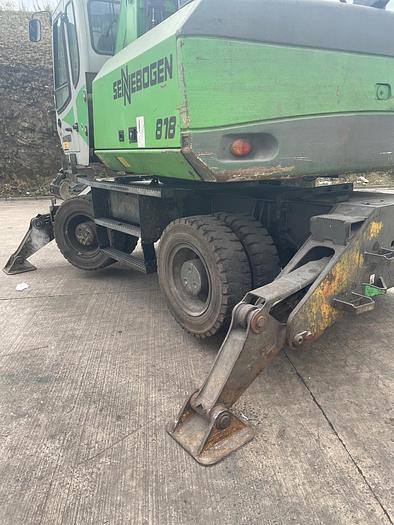Used 2011 Sennebogen 818 Material Handler W/Arden S1102 Selector Grab 