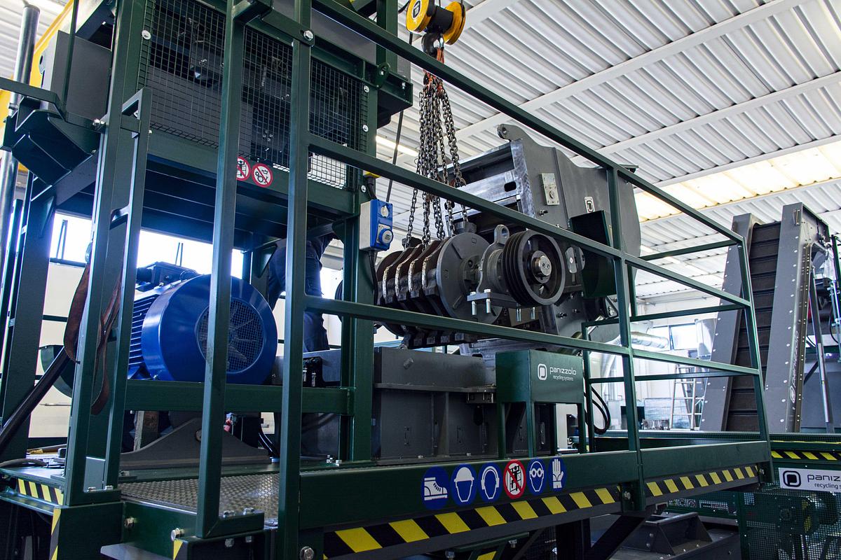 Panizzolo Flex 500 Stationary Refine SR Pre-refining Hammer Mill