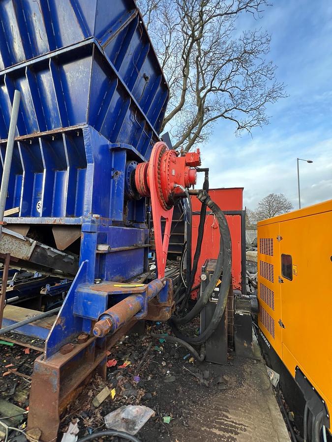 Used MTB 1700 Super Chopper Eldan 1200 Tyre Recycling Line