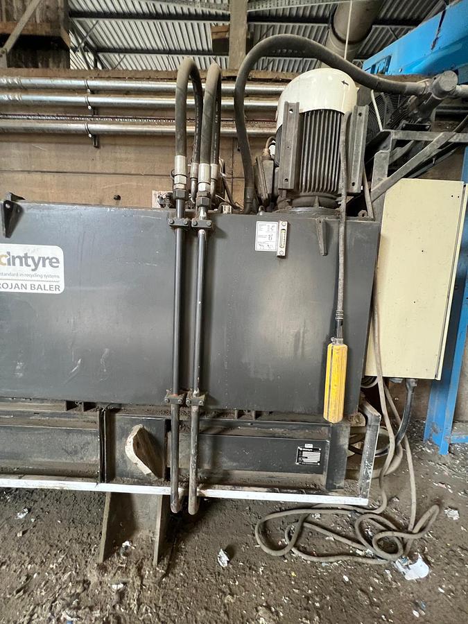 Used 2021 Mclntyre TROJAN Non Ferrous Baler