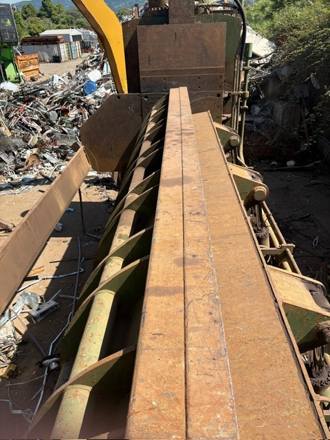 Used Idromec T800 Diesel Scrap Metal Shear Baler