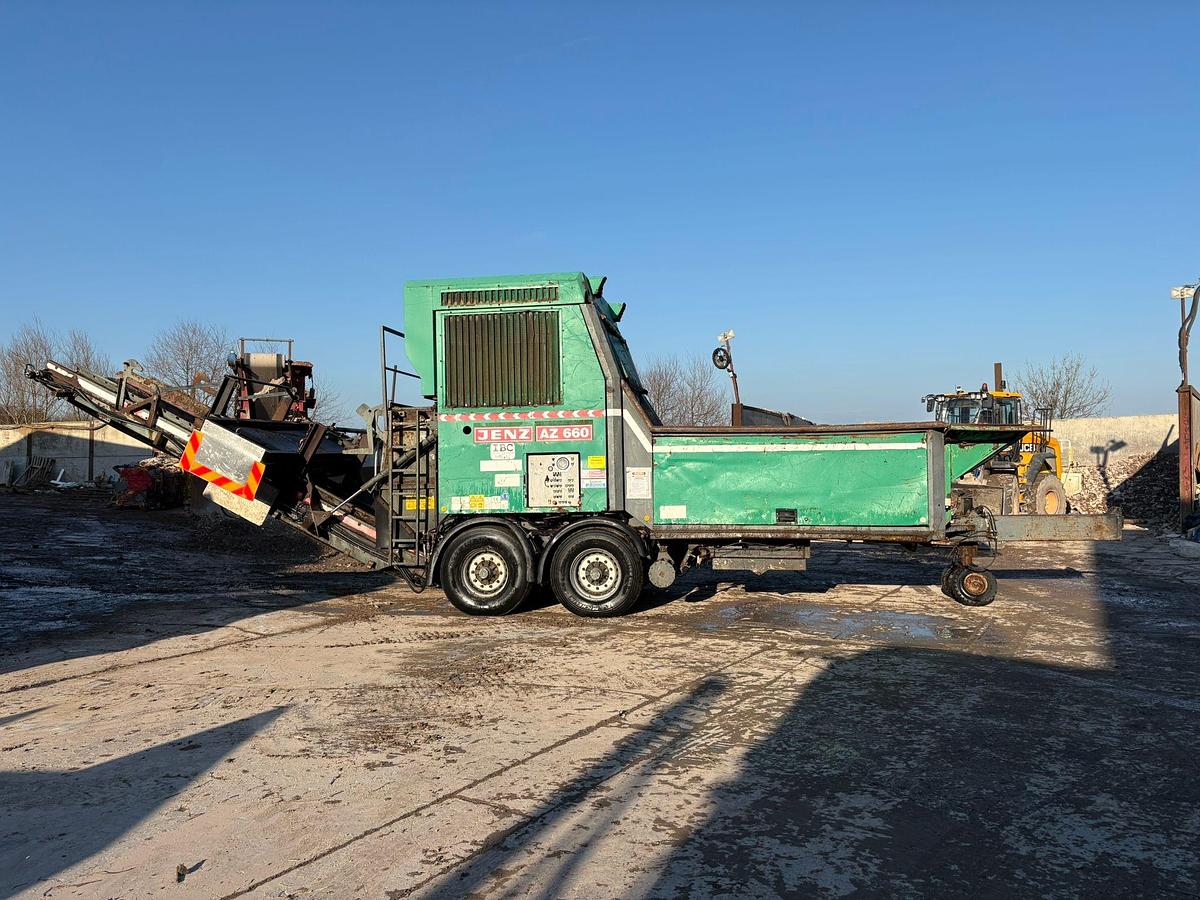 Used Jenz AZ 660 Wood Chipper Shredder