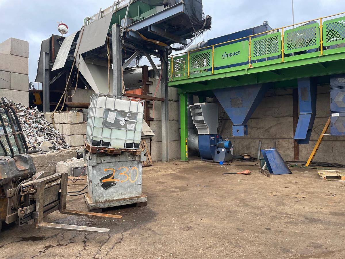 Used 2014 Impact Air Systems Zig Zag Classifier