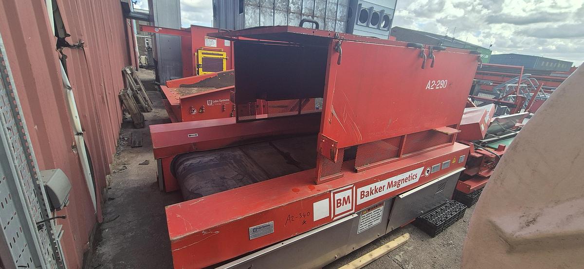 Used 2008 Bakker Magnets  Eddy Current Separator