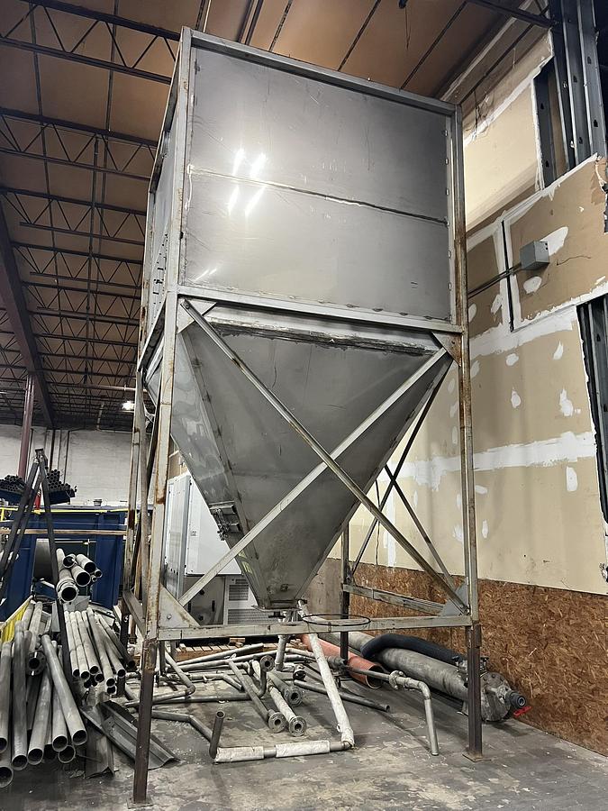 Used Stainless Steel 20 m3 Silo