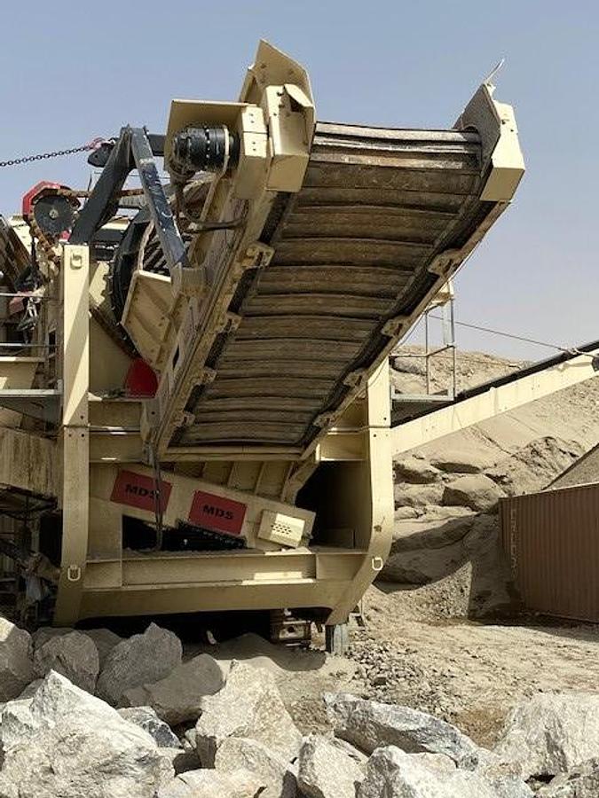 Used 2019 Terex MDS M820 Tracked Trommel Screen Screener