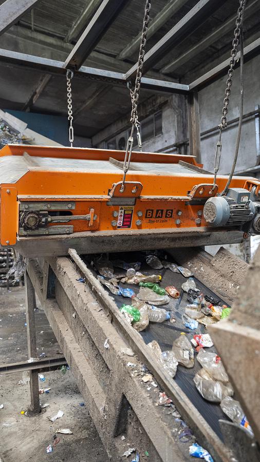 Used 2026 BAS MBS-M-1000 Permanent Magnetic Over-Band Ferrous Metal Separator