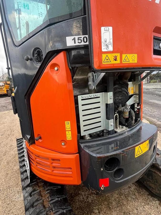 Used 2023 Hitachi ZX26U-6 CR Mini Excavator