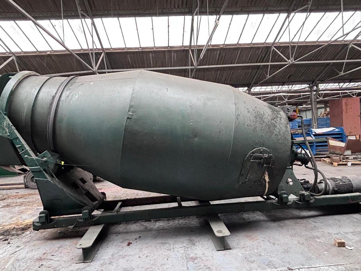 Used Large Electric Drive Yard Mixer
